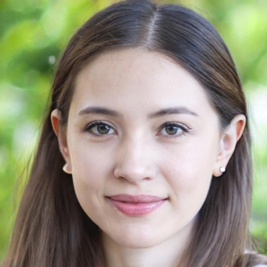 Retrato profesional de instructora directora de planificación financiera